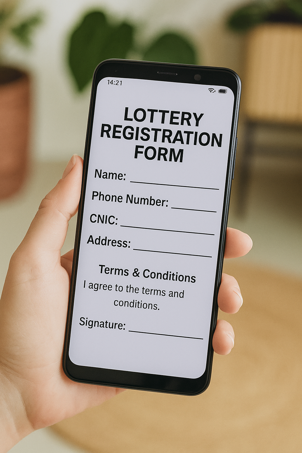 Lottery Registration 