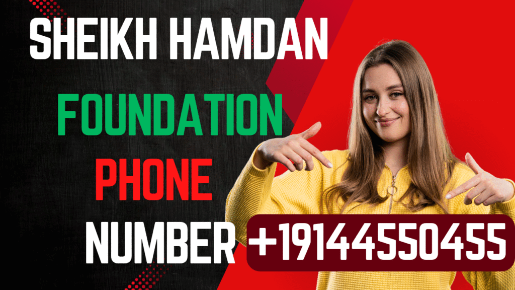 Sheikh hamdan foundation phone number